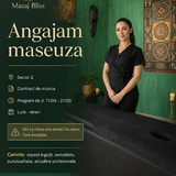 Maseuza pentru salon de masaj senzorial sector 2, program 11-21 de L-V